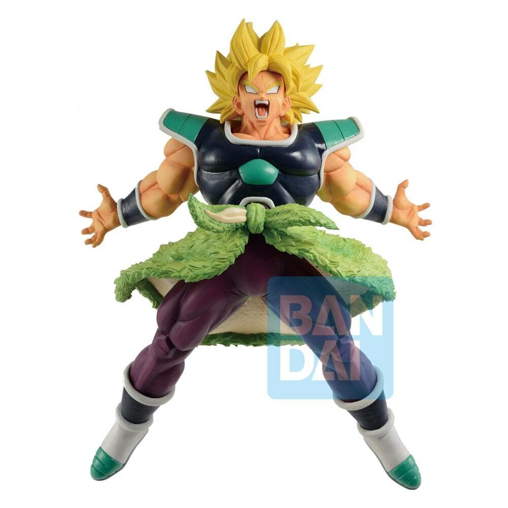 Estatua Pvc Ichibansho Super Saiyan Broly Rising Fighters Dragon Ball