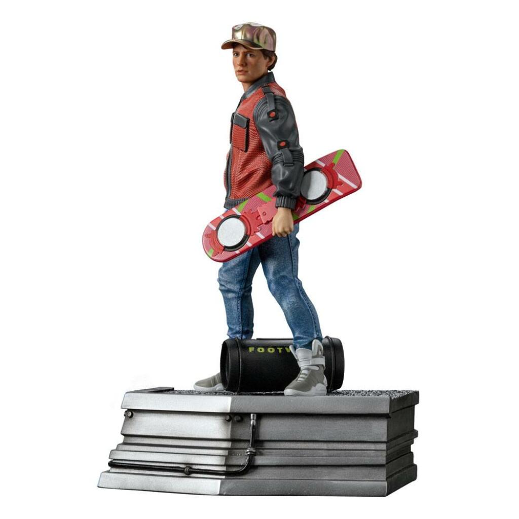 Estatua Marty Mcfly Regreso Al Futuro Ii Art Scale Cm Iron