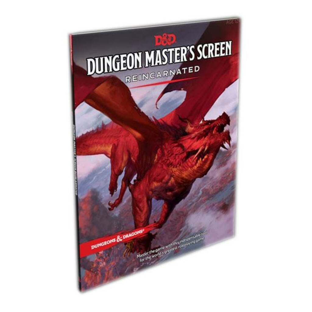 Dungeons Dragons RPG Dungeon Master s Screen Reincarnated Inglés