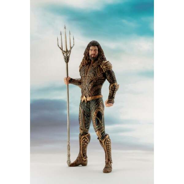 Estatua ARTFX+ 1/10 Aquaman Justice League Movie 20 cm - Collector4U.com