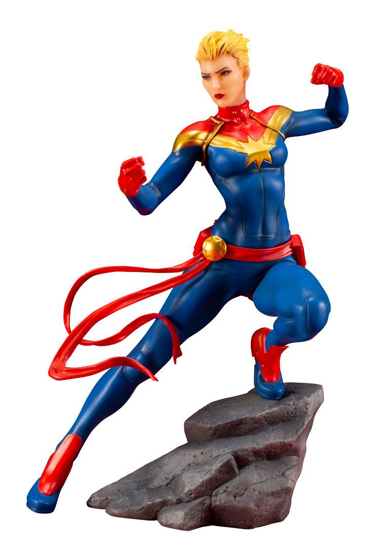 Estatua PVC ARTFX+ 1/10 Captain Marvel Marvel Universe Avengers Series 17 cm