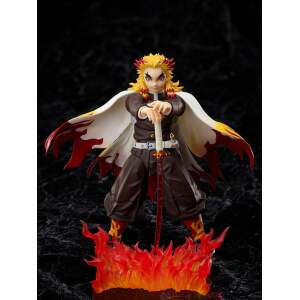 Figura 1/12 Kyojuro Rengoku Demon Slayer: Kimetsu no Yaiba The Movie: Mugen Train 15 cm - Collector4u.com