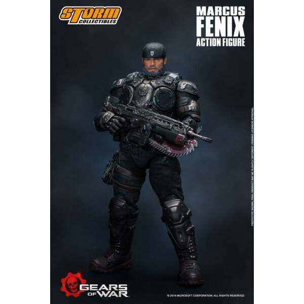 Gears of War 5 Figura 1/12 Marcus Fenix 16 cm - Collector4u.com