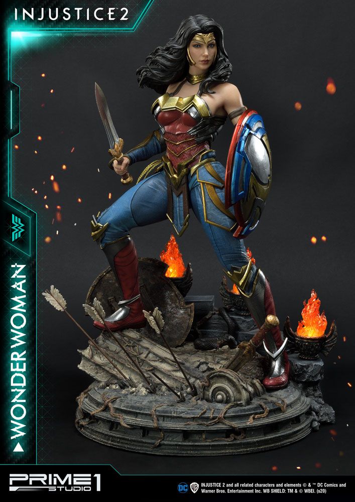 Estatua Wonder Woman Injustice 2 1/4 52 cm Prime 1 Studio