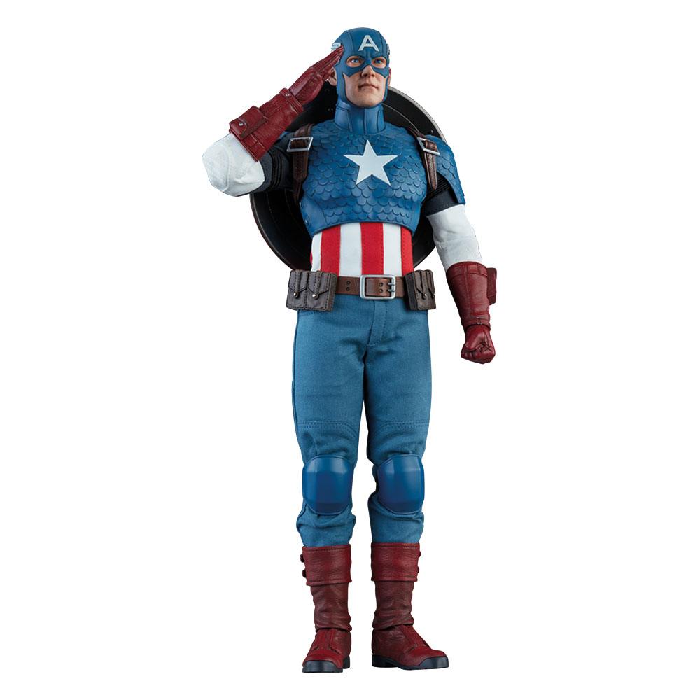 Figura 1/6 Captain America Marvel Comics 30 cm