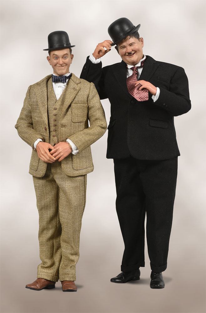 Pack de 2 Figuras El Gordo y el Flaco 1/6 Classic Suits Limited Edition 30-33 cm