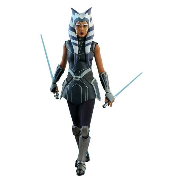 Figura Ahsoka Tano The Clone Wars, Star Wars 1/6 Hot Toys 29 cm - Collector4U.com