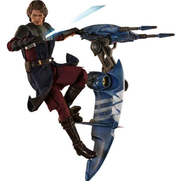 Figura Anakin Skywalker STAP The Clone Wars, Star Wars 1/6 Hot Toys 31 cm - Collector4U.com