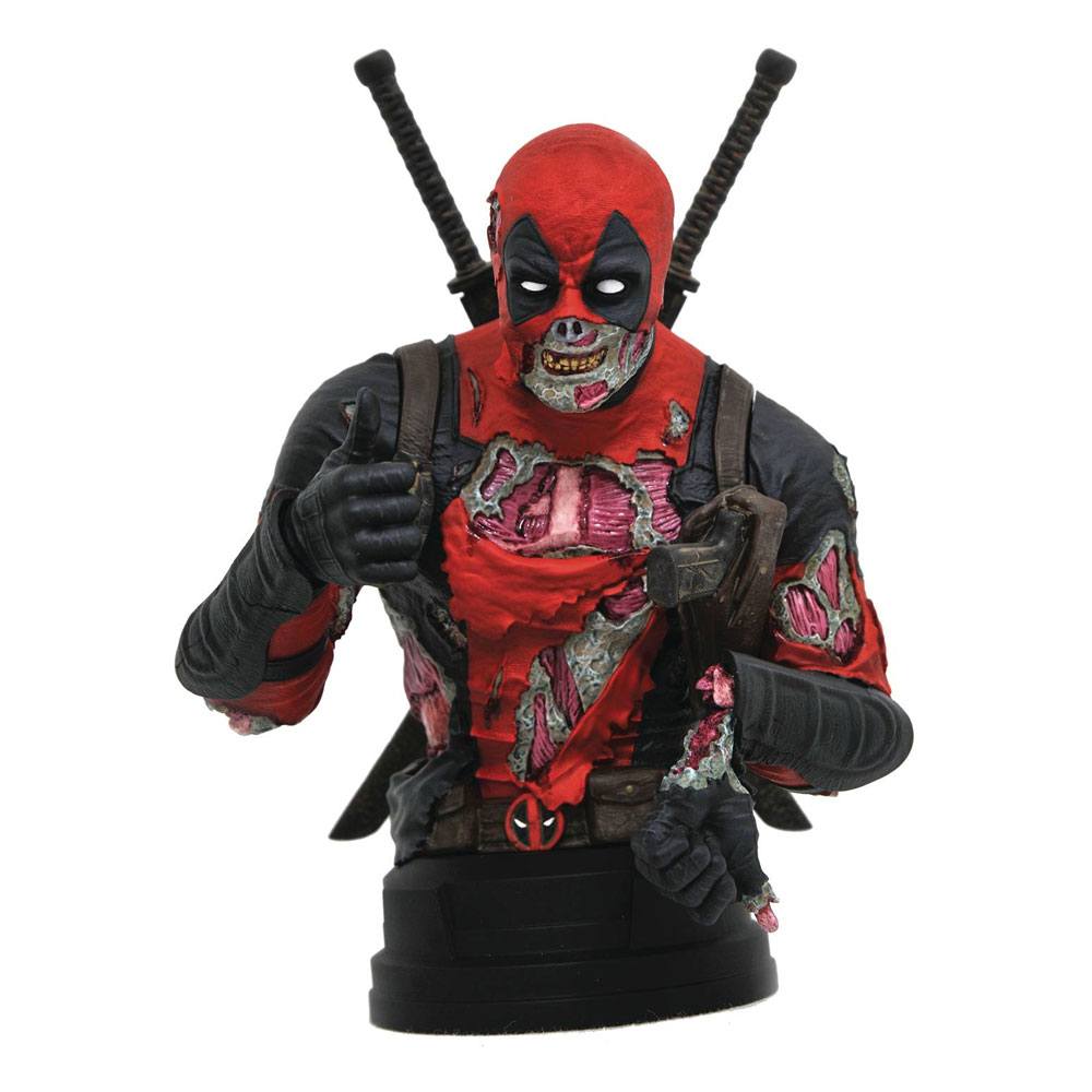 Busto Deadpool Zombie Marvel 1/6 SDCC 2020 15 cm