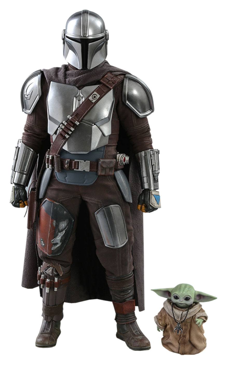 Figuras 1/6 The Mandalorian & The Child Star Wars The Mandalorian Pack de 2 30 cm