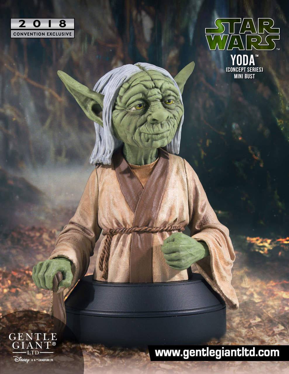 Busto 1/6 Yoda Star Wars Concept Series SDCC 2018 Exclusive 16 cm