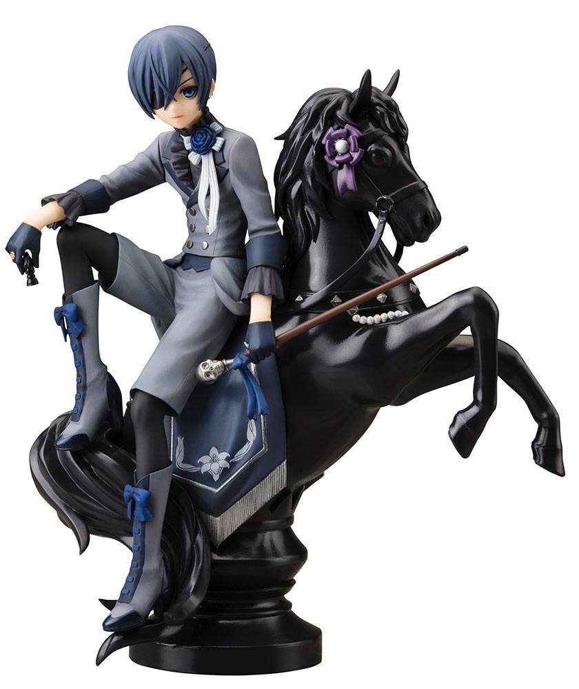 Black Butler Book of Circus Estatua ARTFXJ PVC 1/8 Ciel Phantomhive 18 cm