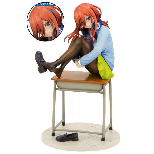 The Quintessential Quintuplets Estatua PVC 1/8 Miku Nakano Bonus Edition 23 cm - Collector4U.com