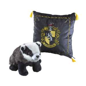 Almohada con Peluche House Mascot Hufflepuff Harry Potter - Collector4u.com