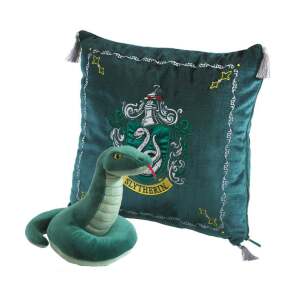 Almohada con Peluche House Mascot Slytherin Harry Potter - Collector4u.com