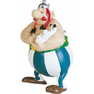 Astérix el Galo Minifigura Obelix con Idefix 8 cm - Collector4u.com