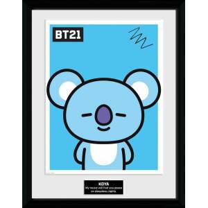 BT21 Póster Enmarcado Koya - Collector4u.com