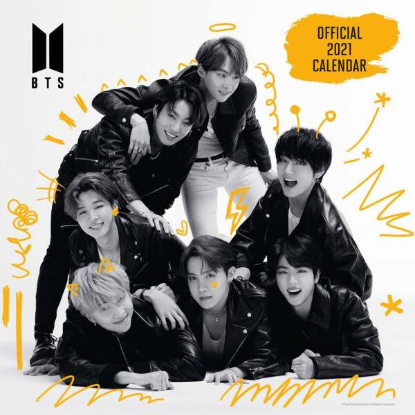 BTS Calendario 2021 *INGLÉS* - Collector4u.com