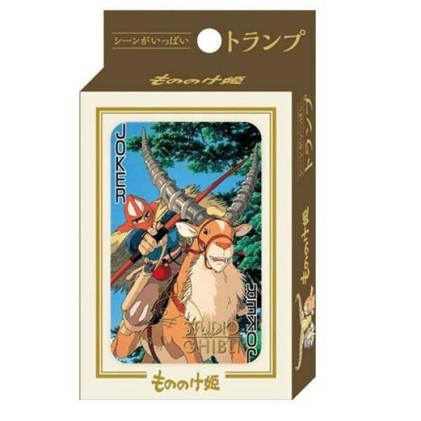 Baraja de Naipes La Princesa Mononoke - Collector4U.com