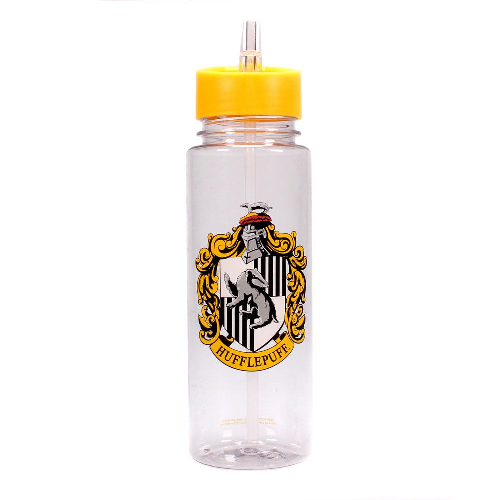 Botella de Agua Hufflepuff Crest Harry Potter