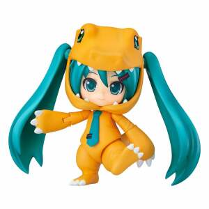 Character Vocal Series 01 Figura Nendoroid Hatsune Miku: Kigurumi Agumon Ver. 10 cm - Collector4u.com