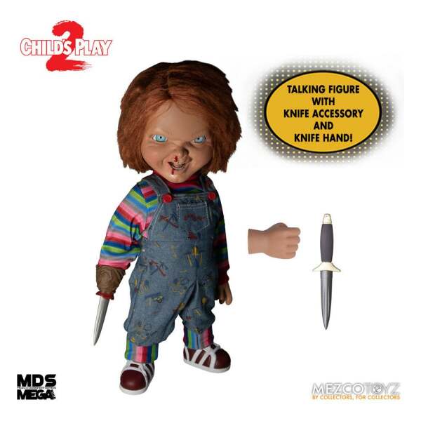 Chucky el muńeco diabólico 2 Muńeca Parlante Designer Series Menacing Chucky 38 cm - Collector4u.com