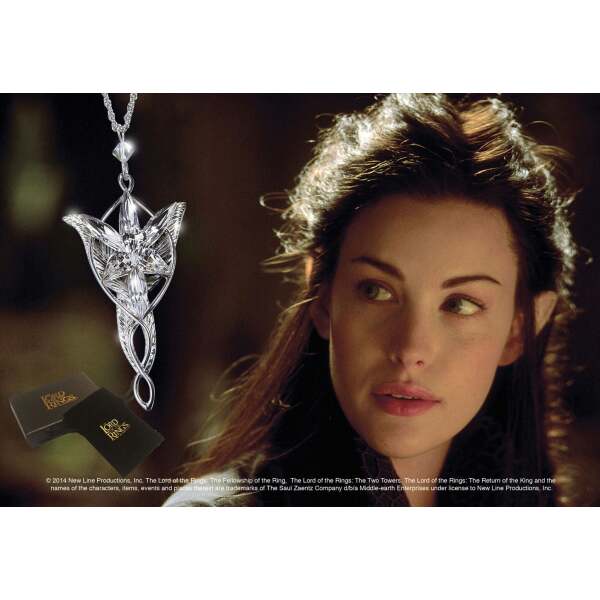 Colgante Arwen´s Evenstar El Señor de los Anillos (plateado) - Collector4u.com