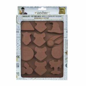 Molde de chocolates / Cubitos Logos Harry Potter - Collector4u.com