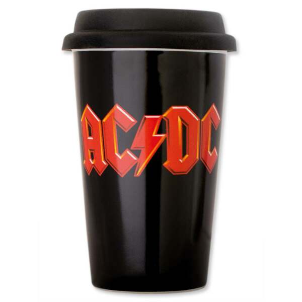 AC/DC Taza de Viaje Logo - Collector4u.com