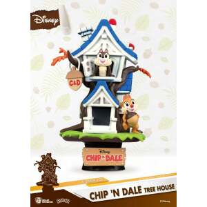 Diorama PVC D-Stage Chip ‘n Dale Tree House Disney Summer Series 16 cm - Collector4u.com