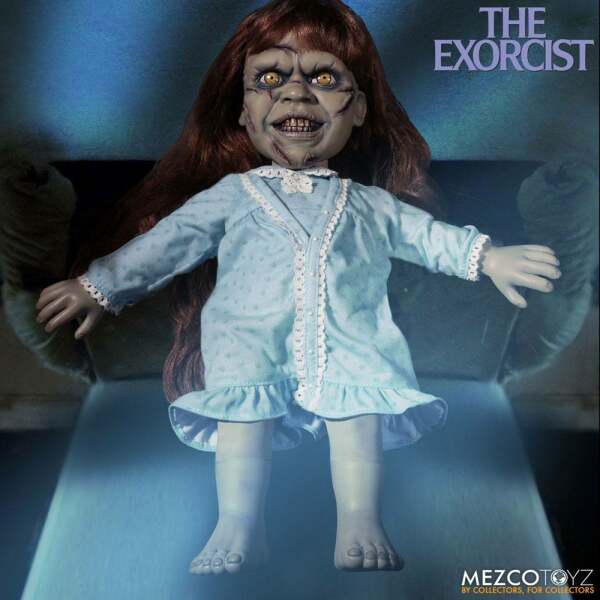 El Exorcista Figura con sonido Mega Scale Regan MacNeil 38 cm - Collector4u.com