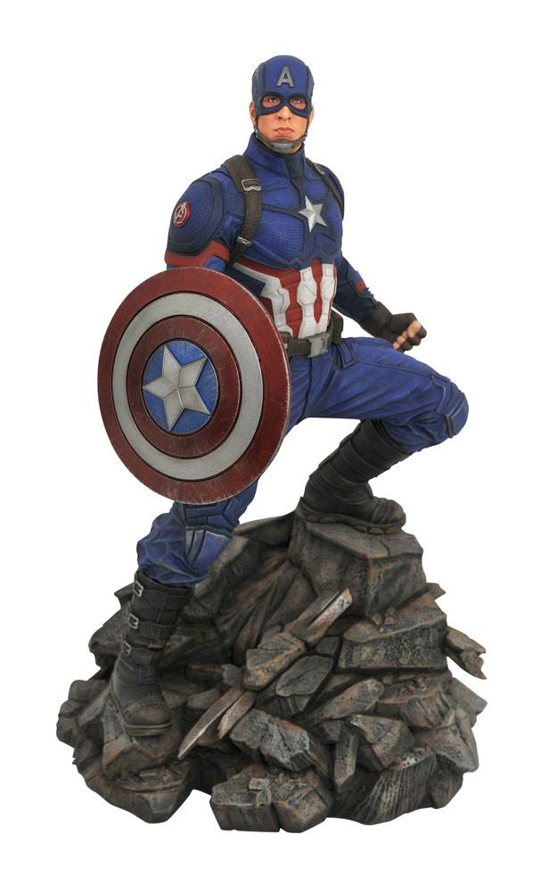 Estatua Captain America Vengadores: Endgame Marvel Movie Premier Collection 30 cm