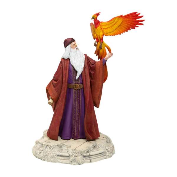 Estatua Dumbledore with Fawkes Harry Potter 30 cm