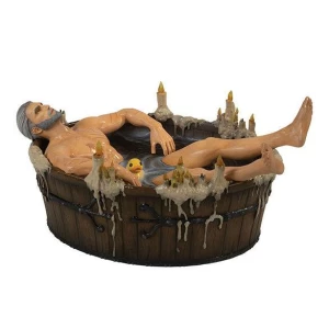 Estatua Geralt in the Bath The Witcher 3 Wild Hunt 9 cm Dark Horse - Collector4U.com