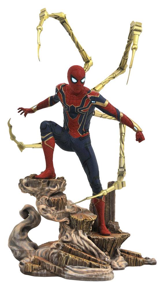 Estatua Iron Spider-Man Vengadores Infinity War Marvel Movie Gallery 23 cm