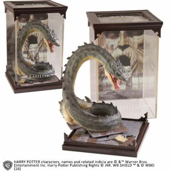 Estatua Magical Creatures Basilisk Harry Potter 19 cm - Collector4u.com