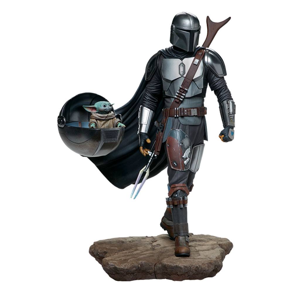 Estatua The Mandalorian Star Wars The Mandalorian Premium Format 51 cm Sideshow