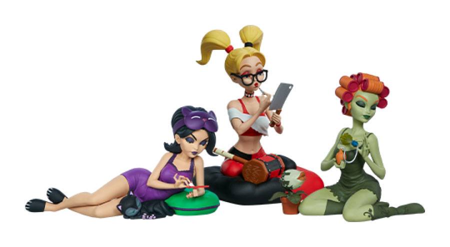 Estatuas vinilo Sleepover Sirens DC Comics Designer Series Set by Cameron Scott Davis