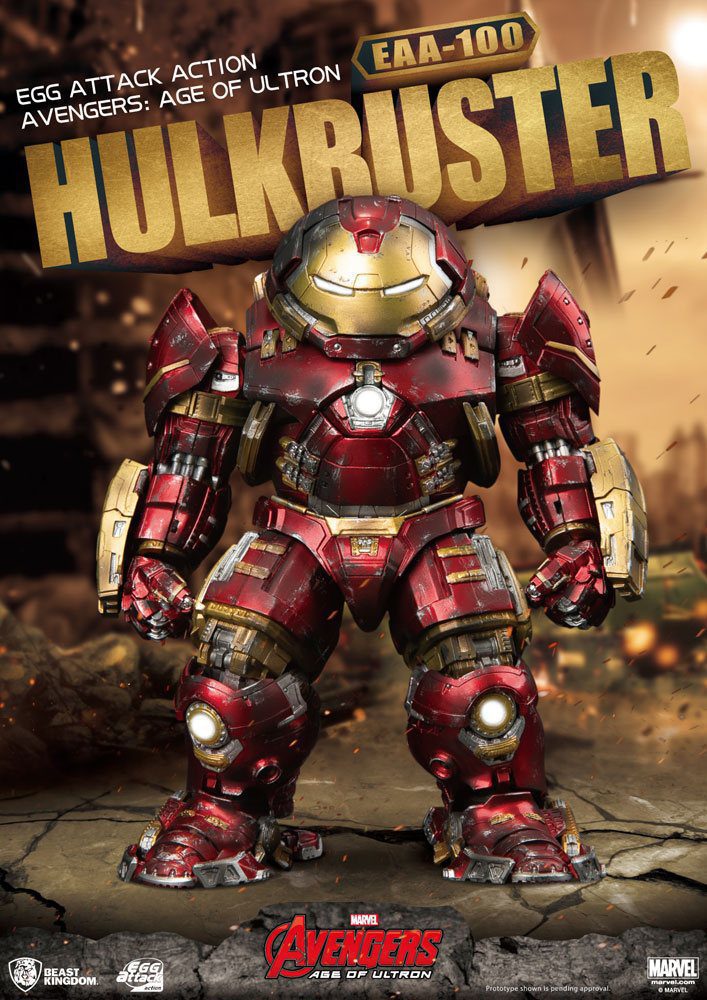 Figura Hulkbuster Vengadores La Era de Ultrón Egg Attack 21 cm