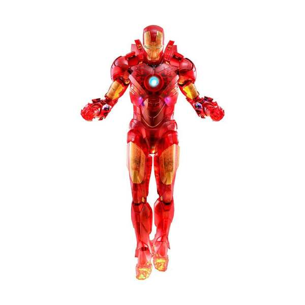 Figura Iron Man 2 Mark IV (Holographic Version) 2020 Toy Fair Exclusive 30 cm, Hot Toys - Collector4u.com