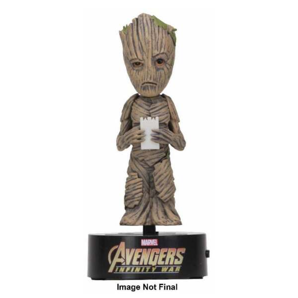 Figura Movible Body Knocker Groot  Vengadores Infinity War 16 cm - Collector4U.com