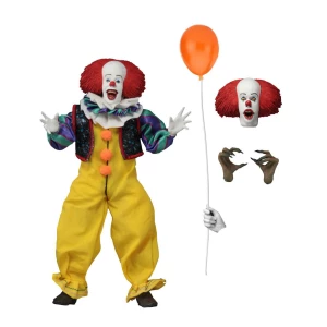 Figura Retro Pennywise Stephen King's It 1990 20 cm Neca - Collector4U.com