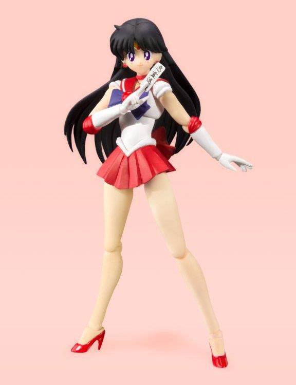 Figura S.H. Figuarts Sailor Mars Sailor Moon Animation Color Edition 14 cm Bandai