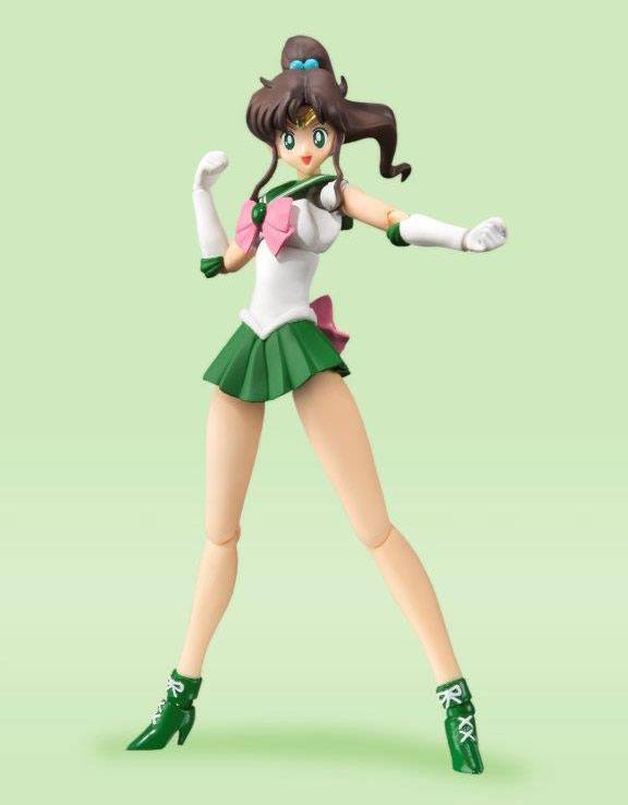 Figura S.H. Figuarts Sailor Jupiter Sailor Moon Animation Color Edition 14 cm Bandai