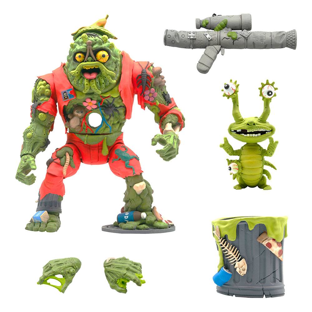 Figura Ultimates Muckman & Joe Eyeball Tortugas Ninja 18 cm Super7