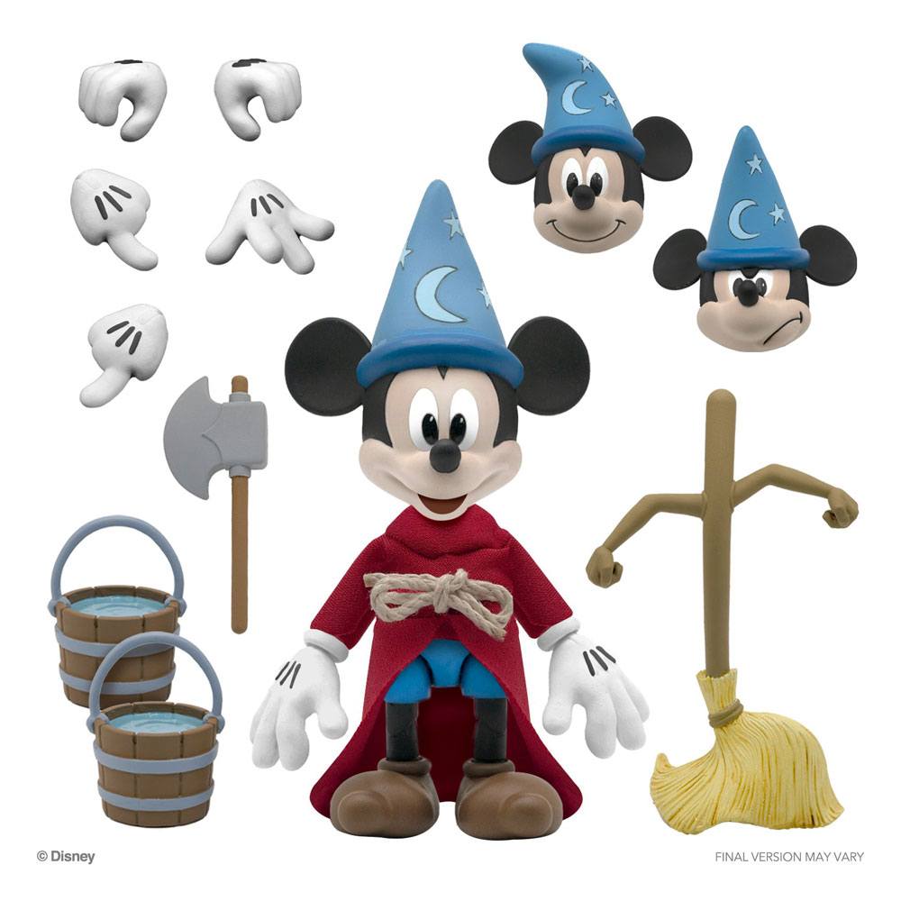 Figura Ultimates Sorcerer’s Apprentice Mickey Mouse Disney 18 cm