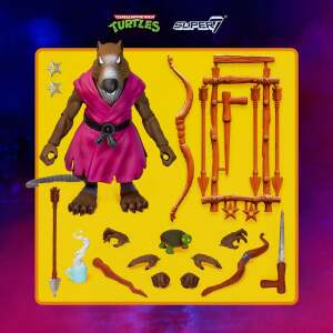 Figura Ultimates Splinter Tortugas Ninja 18 cm - Collector4U.com