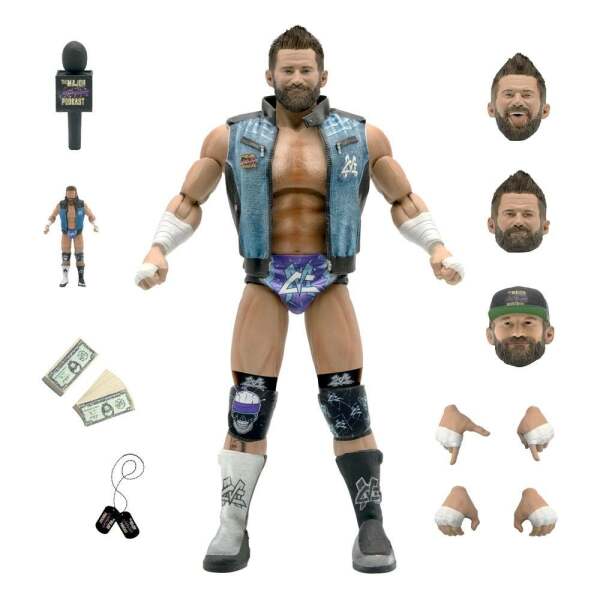 Figura Ultimates Wave 1 Matt Cardona Major Wrestling Podcast 18 cm Super7 - Collector4U.com