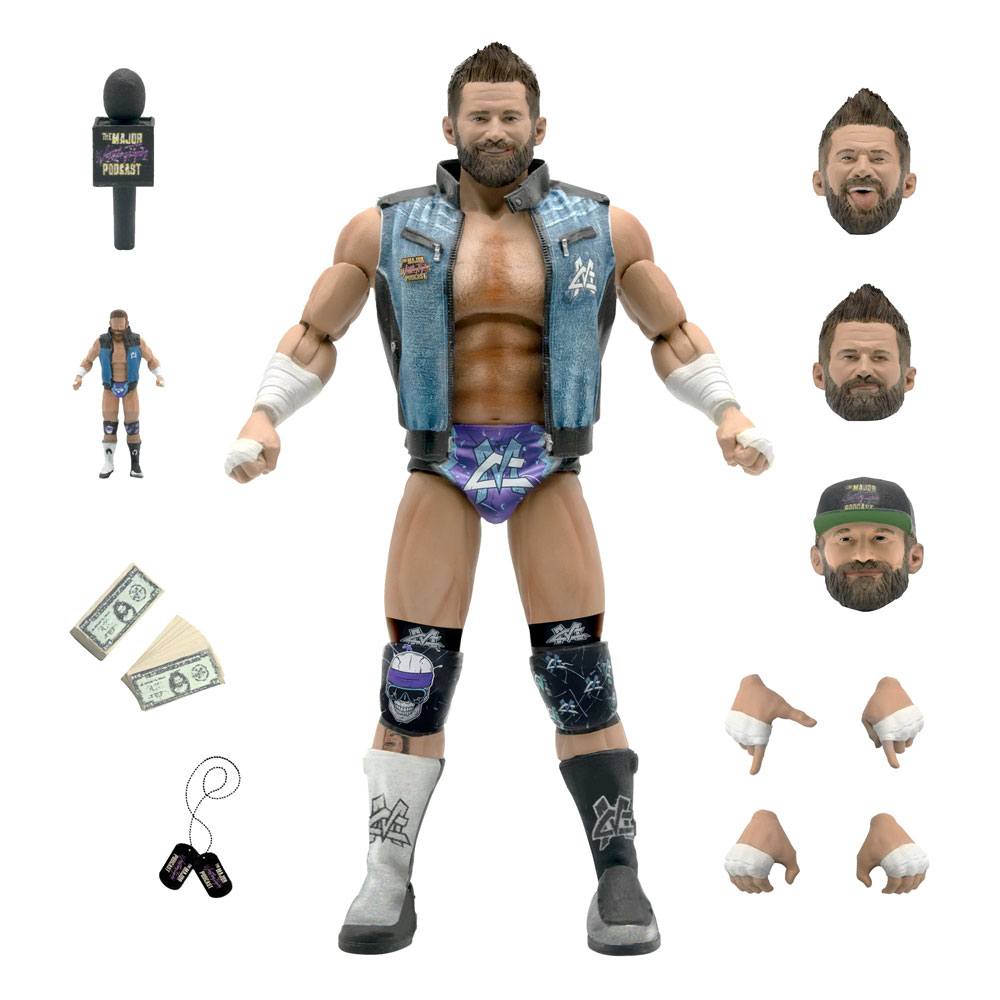 Figura Ultimates Wave 1 Matt Cardona Major Wrestling Podcast 18 cm Super7