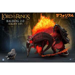 Figura con Iluminación Defo-Real Series Balrog El Señor de los Anillos 15 cm - Collector4u.com